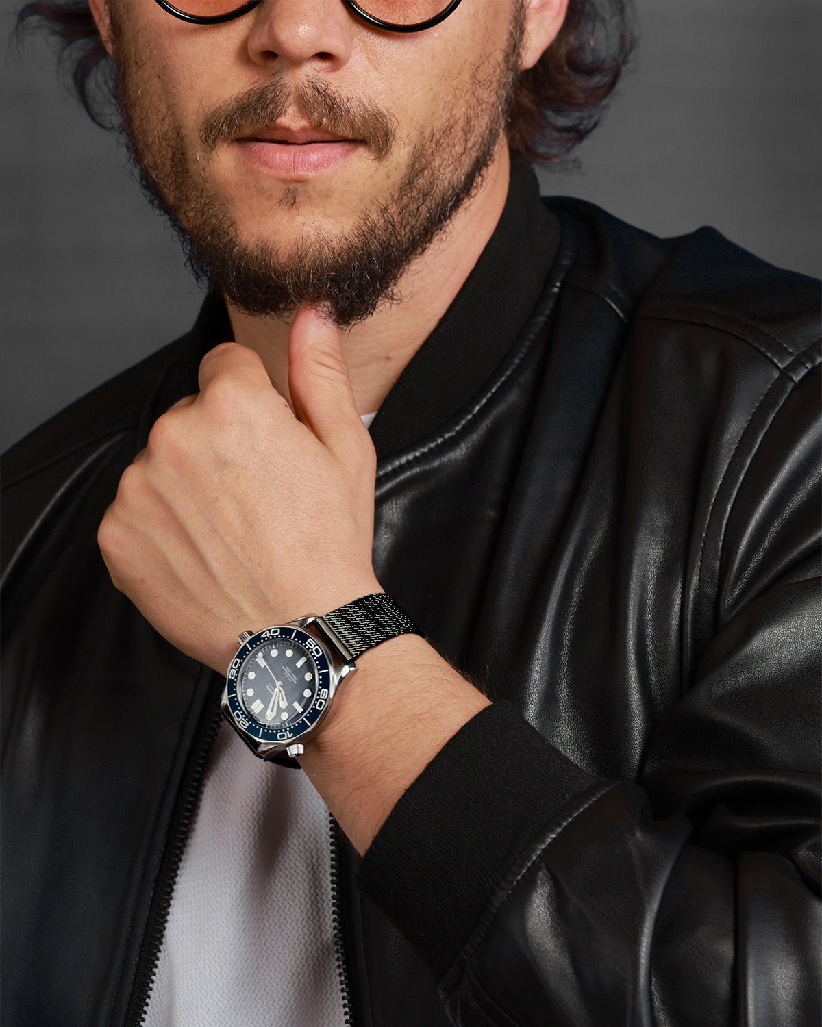 Black-Milanese-Mesh-Loop-2