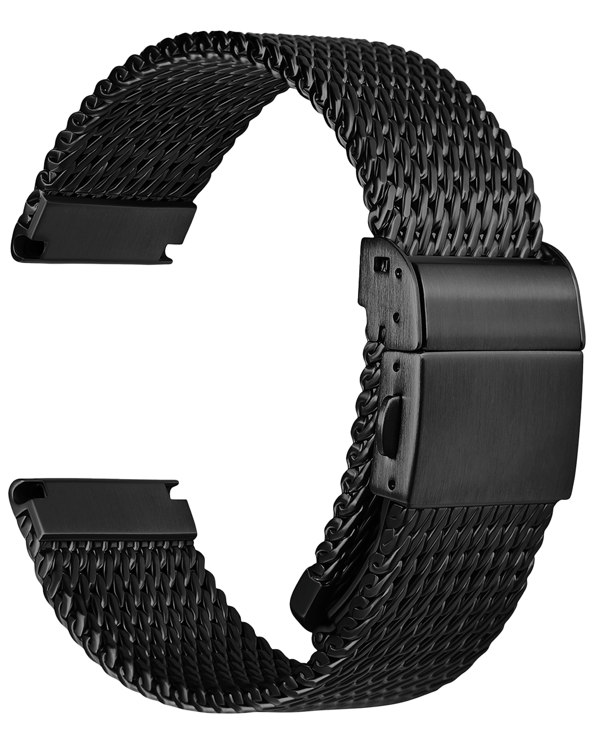 Black-Milanese-Mesh-Loop
