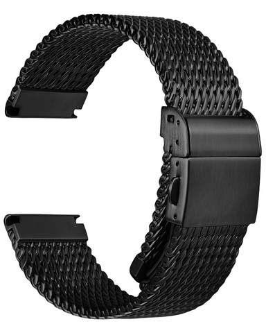 Black-Milanese-Mesh-Loop