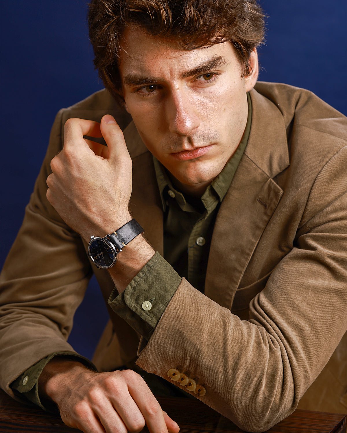 Black-Calfskin-Leather-Straps-1