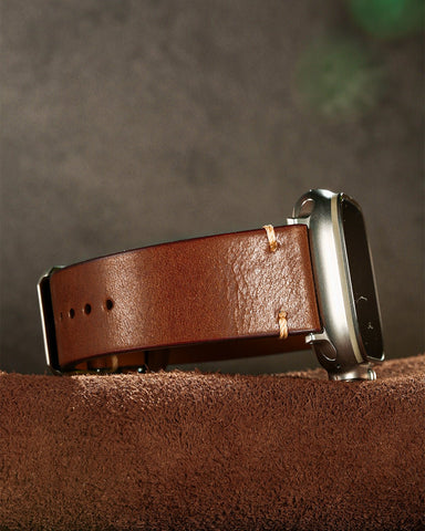Coffee-Italian-Calfskin-iWatch-Straps-1