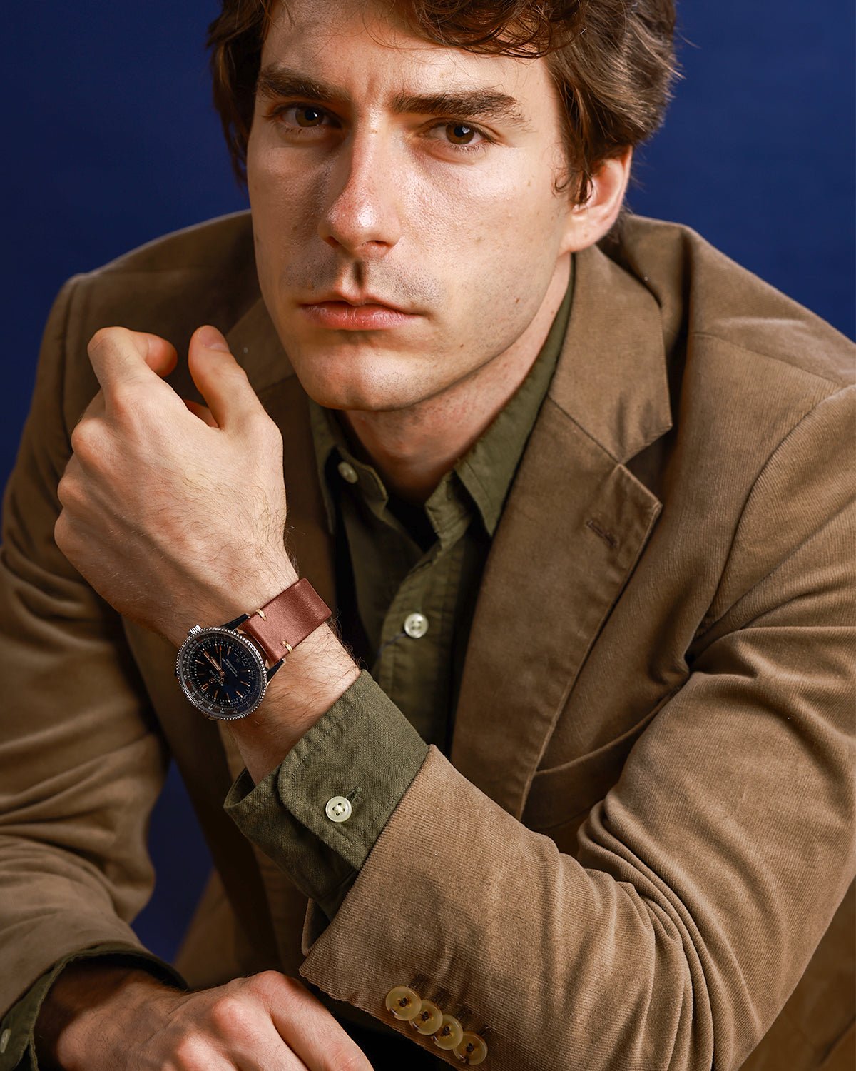 Coffee-Calfskin-Leather-Straps-1