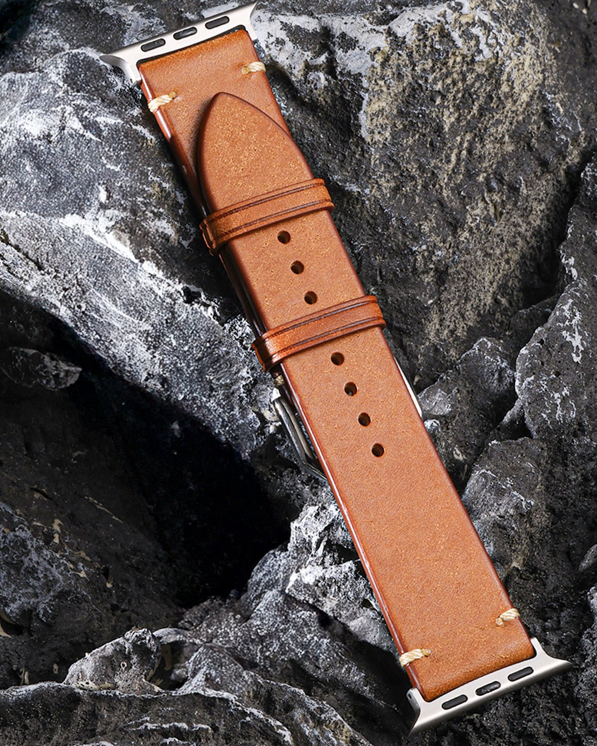 Cognac-Italian-Distressed-Calfskin-iWatch-Straps-1