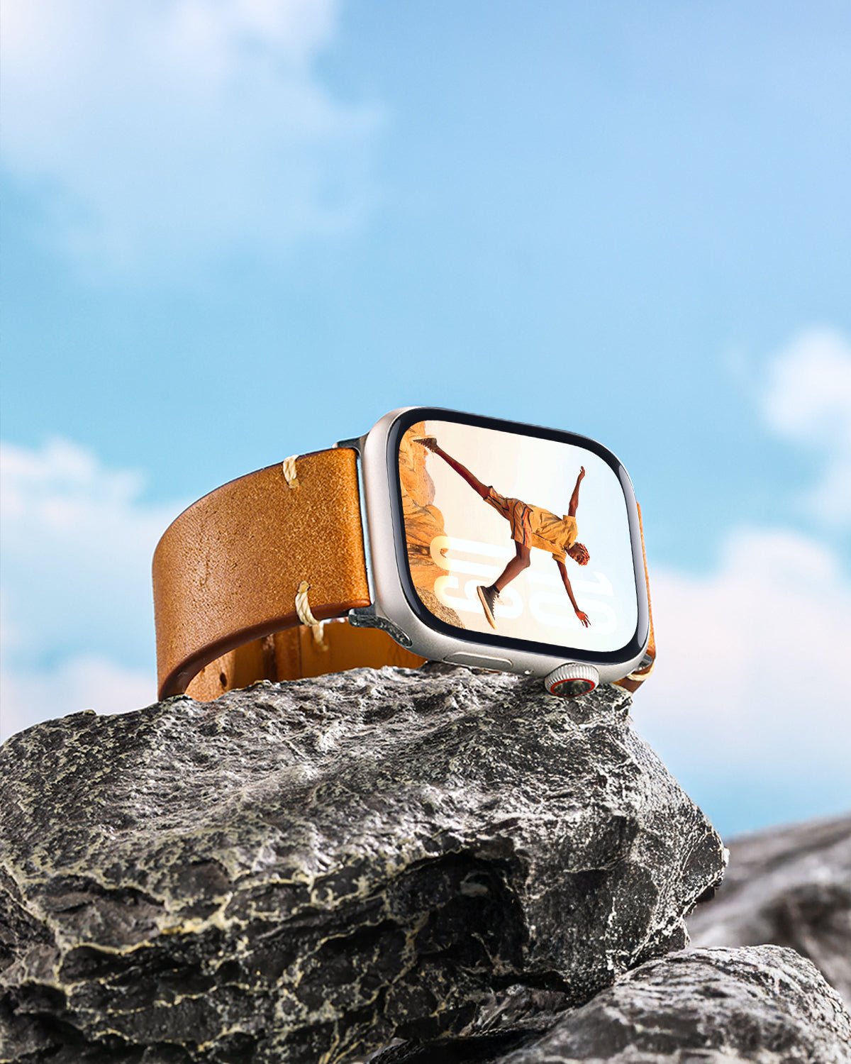 Cognac-Italian-Distressed-Calfskin-iWatch-Straps-2