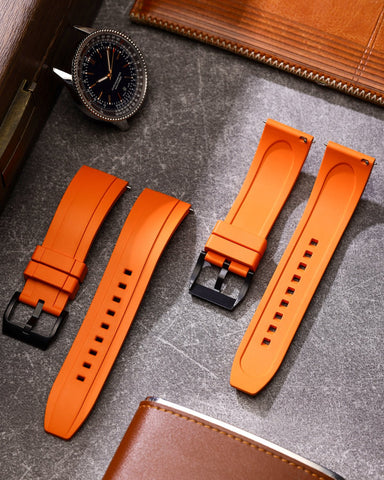 Orange-B-FKM-Rubber-Watch-Strap-1