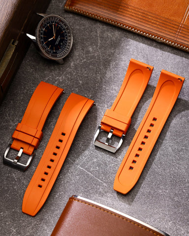 Orange-S-FKM-Rubber-Watch-Strap-1