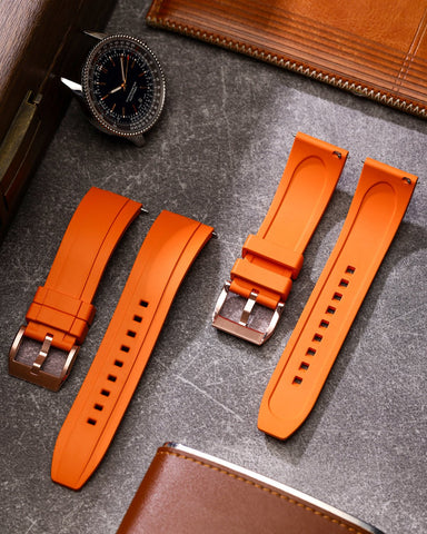 Orange-RG-FKM-Rubber-Watch-Strap-1