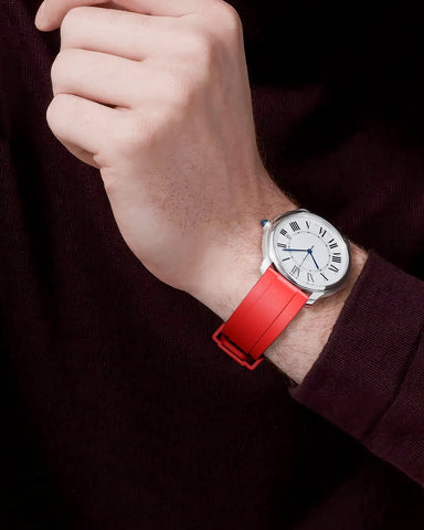 Red-FKM-Rubber-Watch-Strap-3