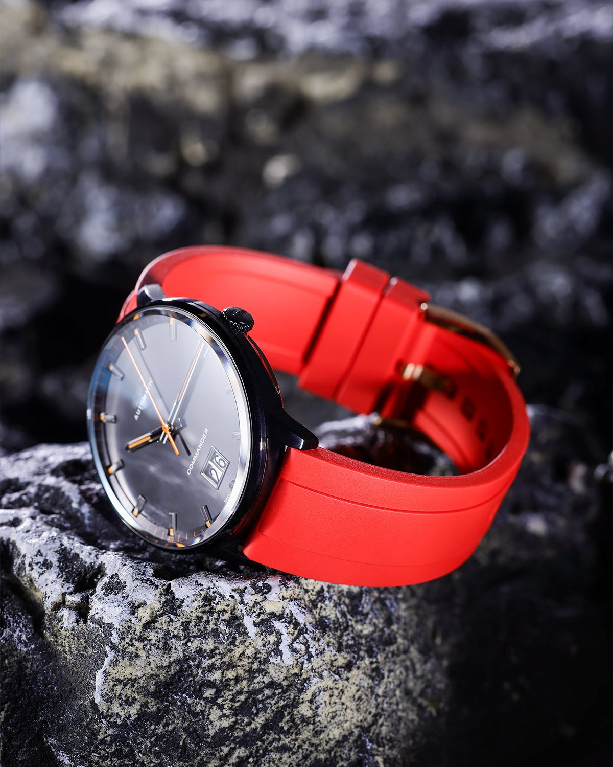 Red-FKM-Rubber-Watch-Strap-2