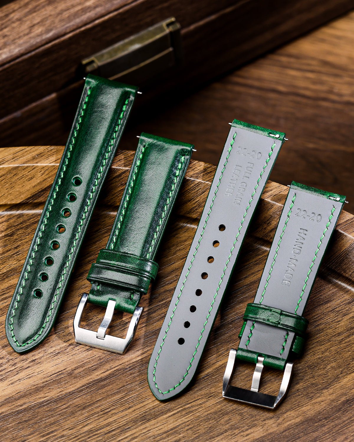 Green-S-Tuscany-Leather-Straps