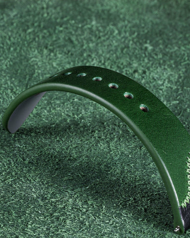 Green-Polished-Contrast-Leather-Strap-4