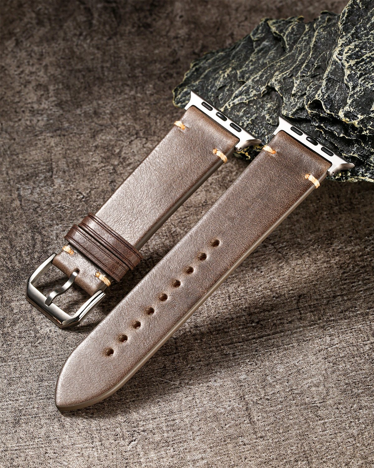 Gray-Italian-Calfskin-iWatch-Straps-2