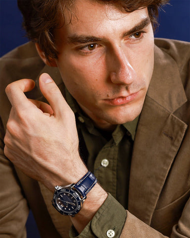 Alligator Grain Embossed for Blue 1