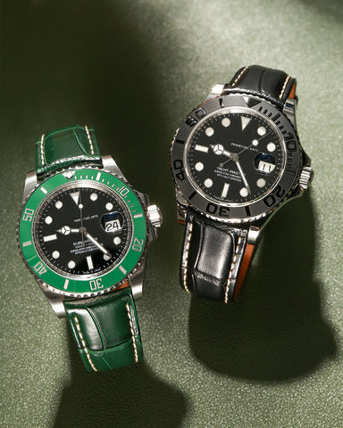 Alligator Grain Embossed for Green Black 3