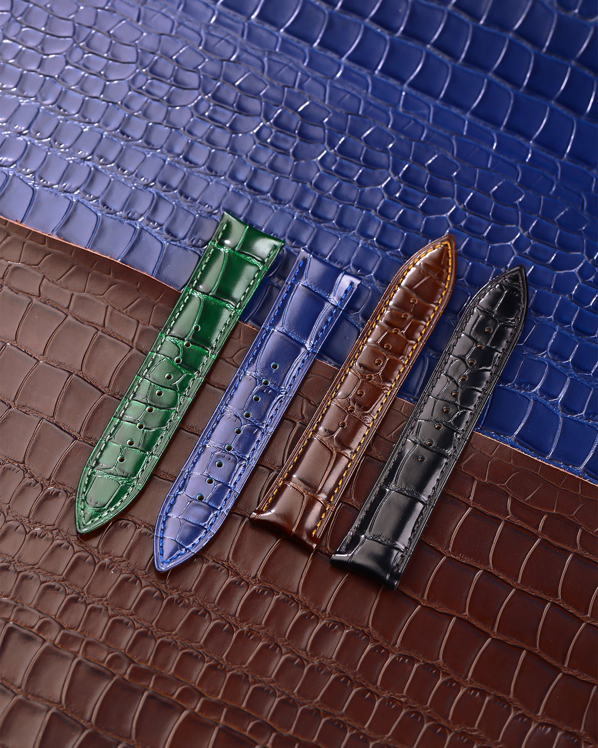 Alligator Grain Embossed for Tone-on-Tone 2