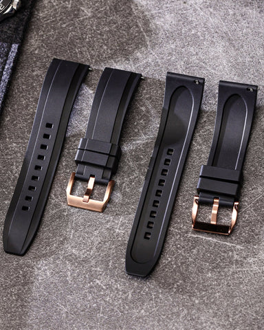 Black-RG-FKM-Rubber-Watch-Strap-1