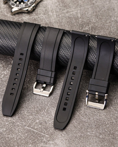 Black-S-FKM-Rubber-Watch-Strap-1
