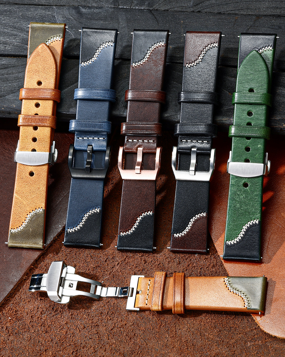 Polished-Contrast-Leather-Strap-White-Stitch-6