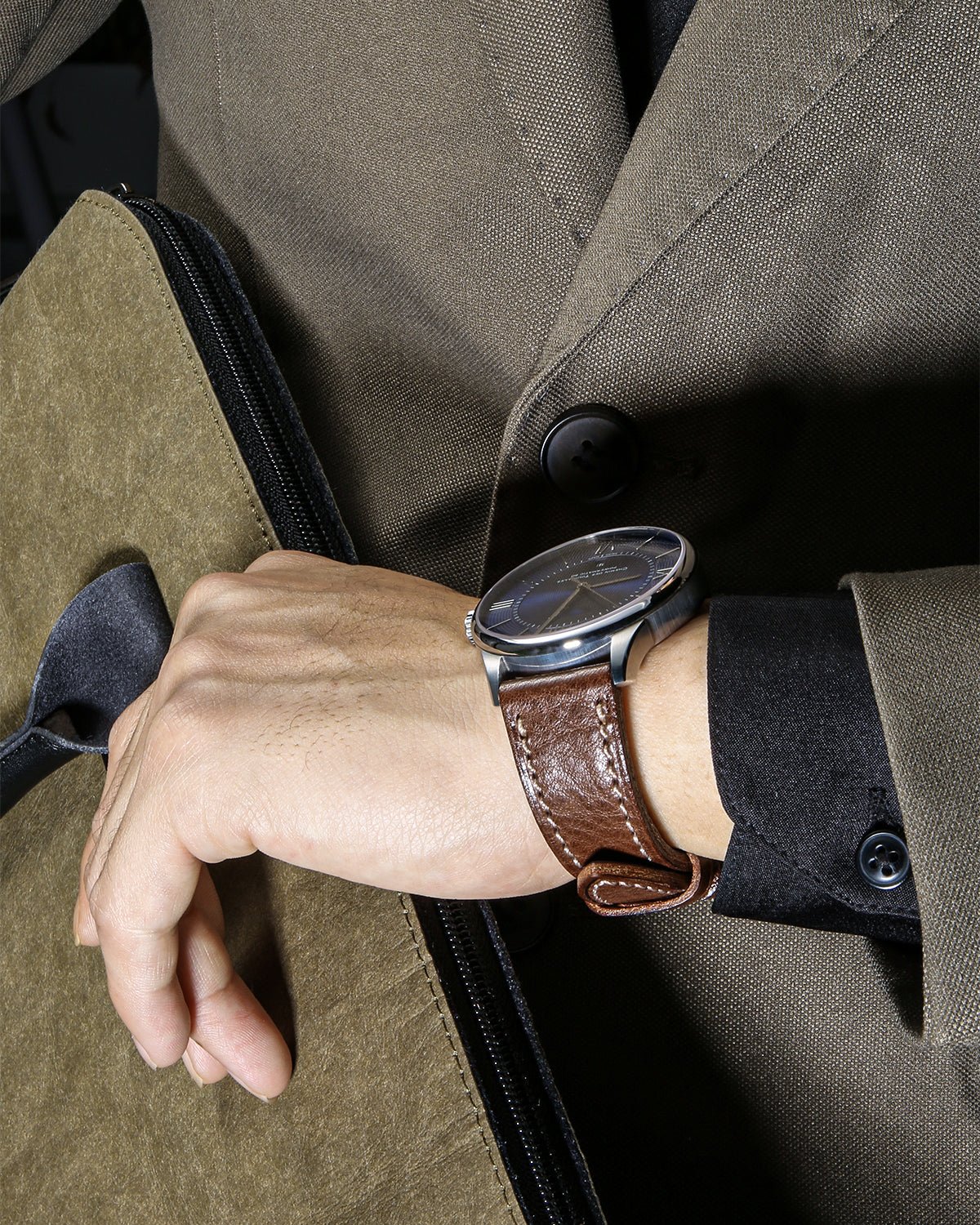 Pecan-Brown-Italy-Soft-Calfskin-Watch-Strap-2