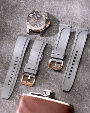 Gray-RG-FKM-Rubber-Watch-Strap-1