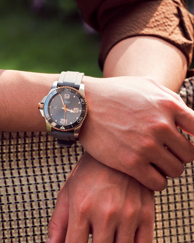 Gray-FKM-Rubber-Watch-Strap-3