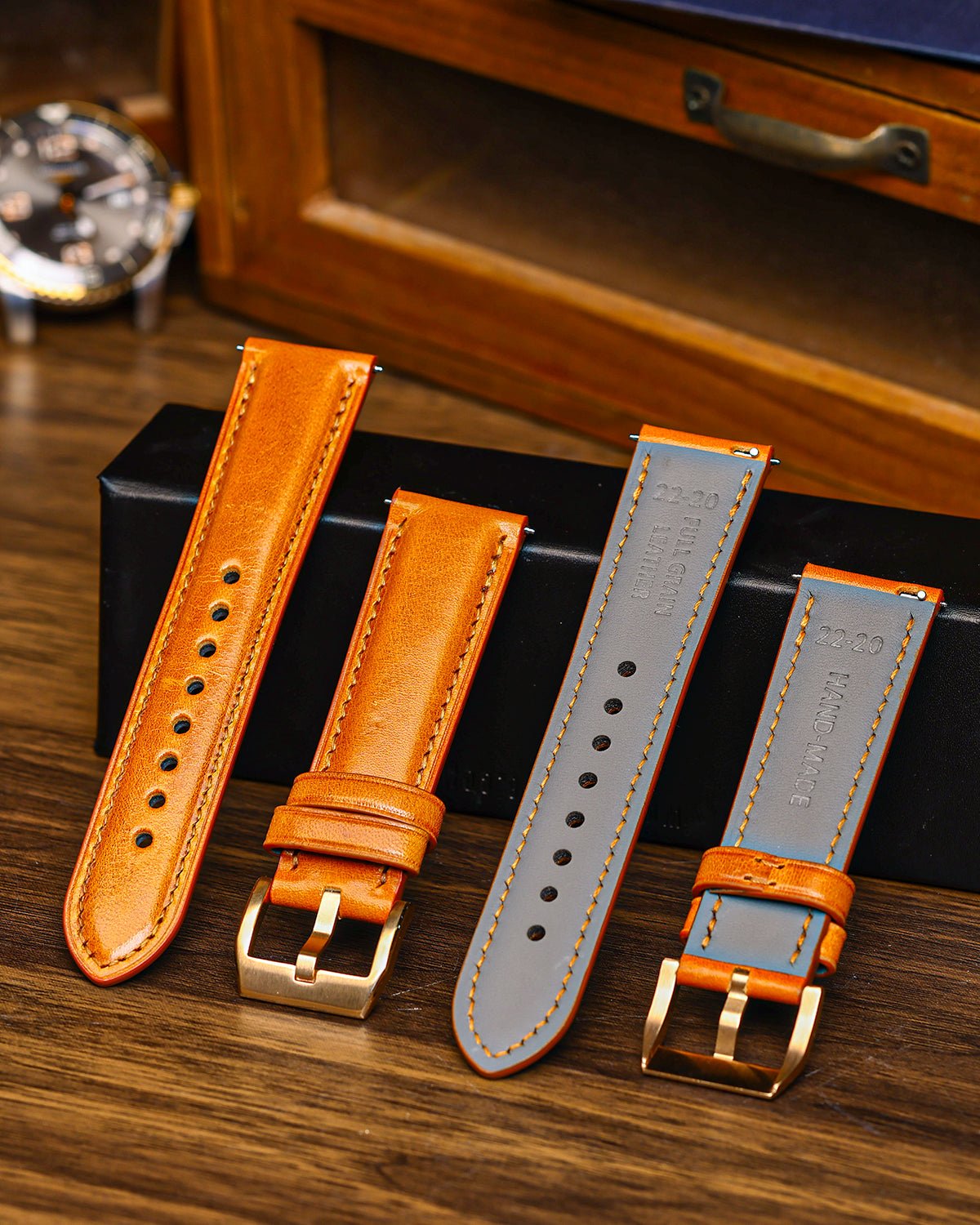 Yellow-RG-Tuscany-Leather-Straps