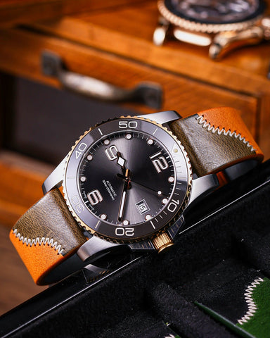 Brown-W-Polished-Contrast-Leather-Strap-1